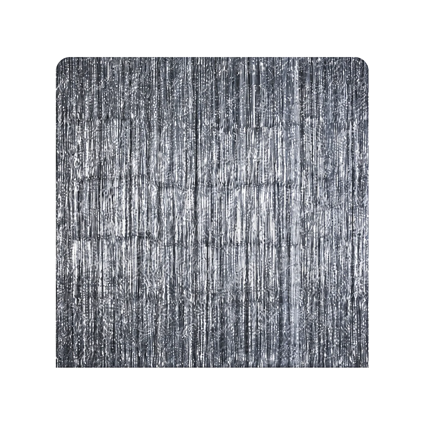 Silver Tinsel backdrop
