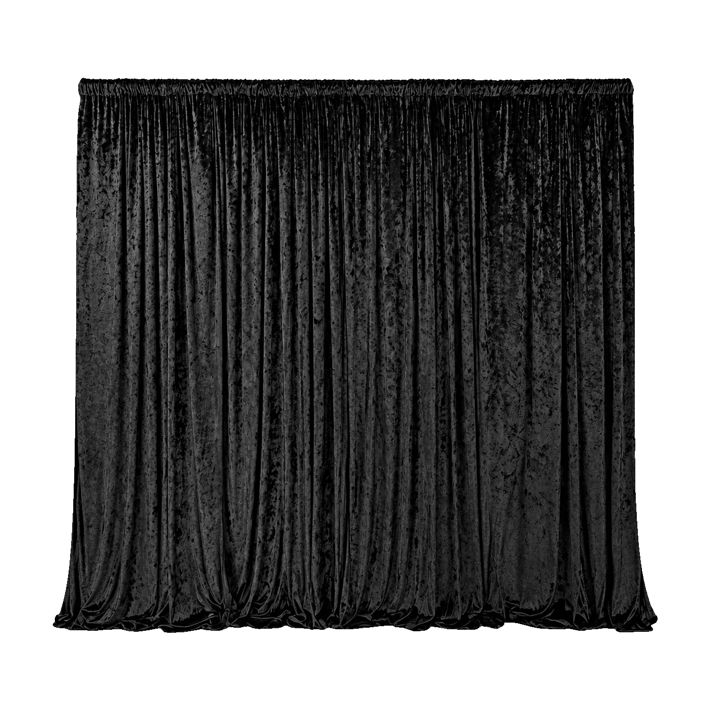 Black Premium Crushed Velvet backdrop
