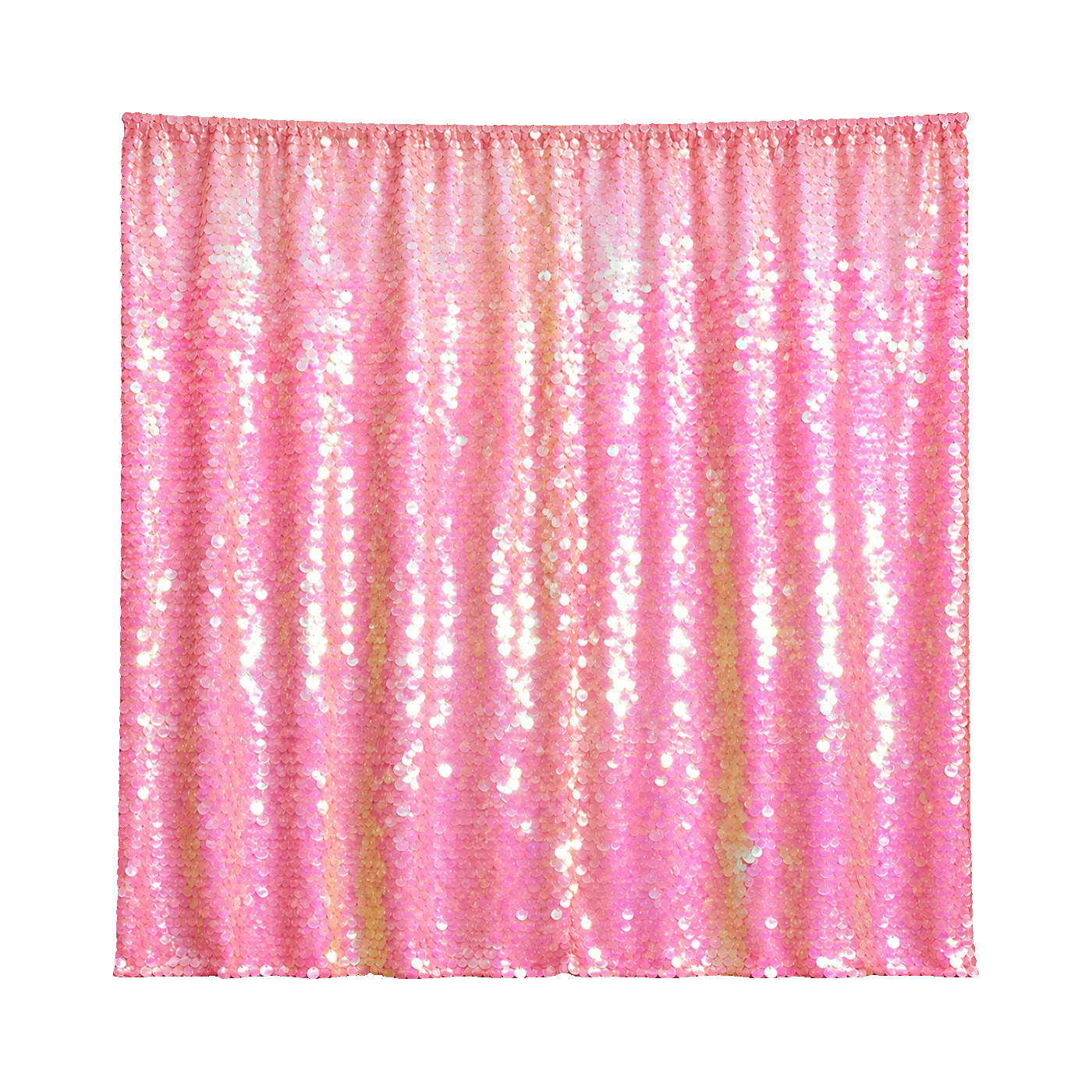 Pink Sparkle Premium Sequins backdrop