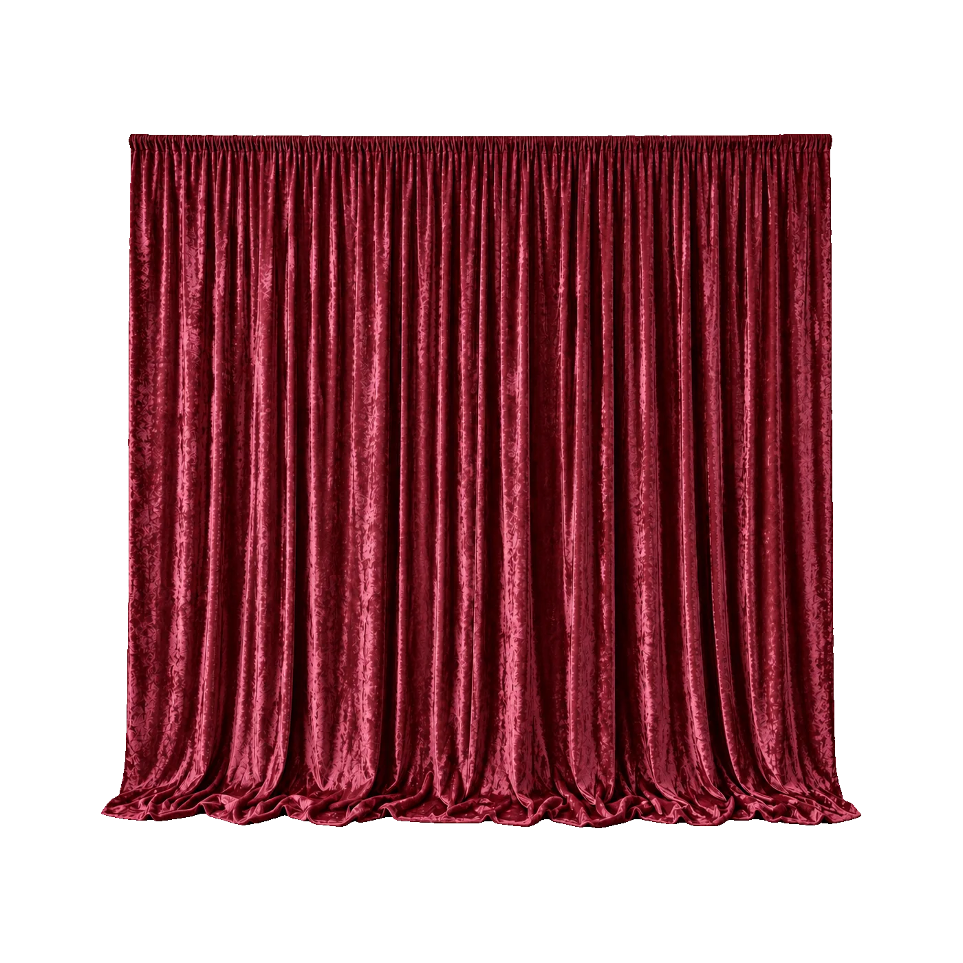 Burgundy Premium Crushed Velvet backdrop